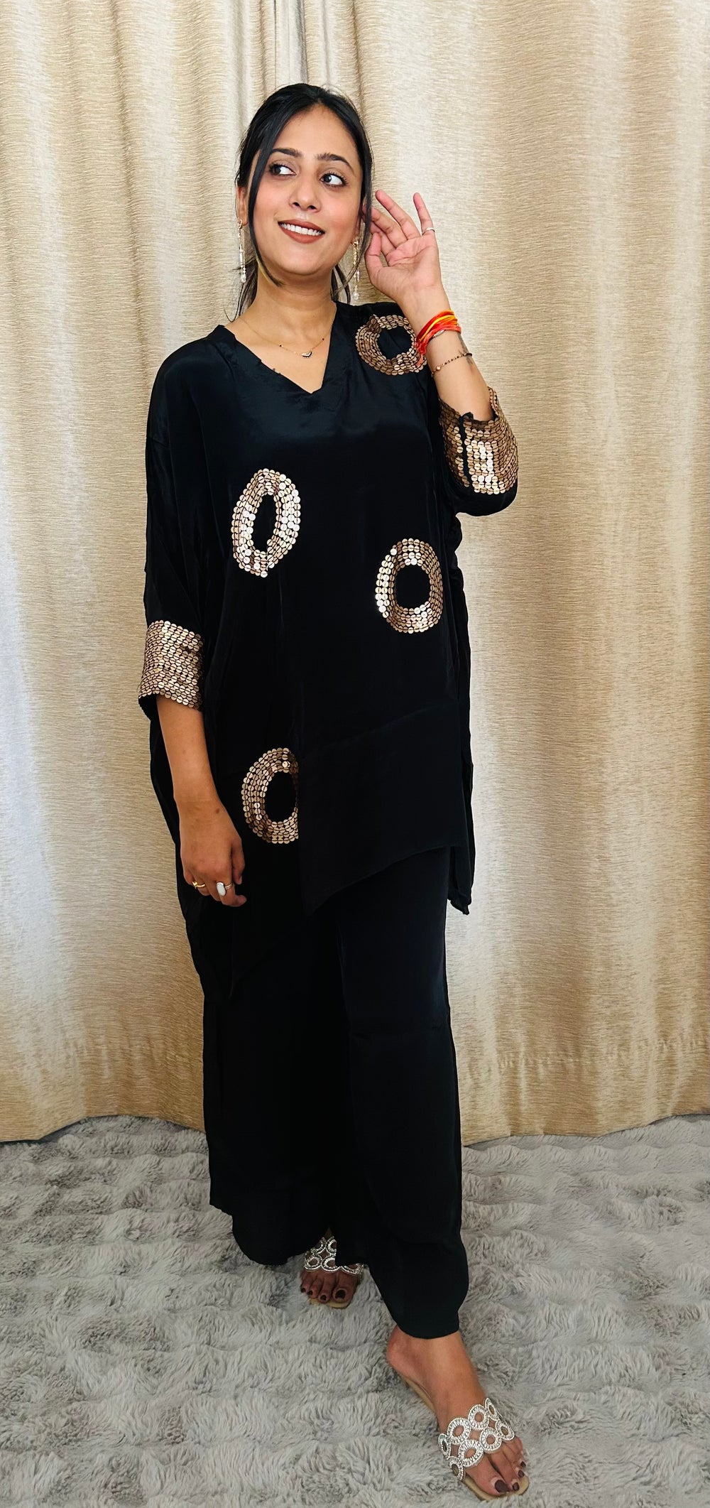 Mehr Black Luxe Co-ord