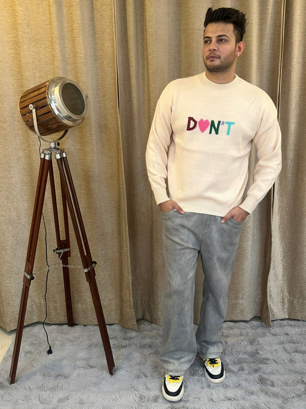 Don’t Love Colorblock Knit Sweater