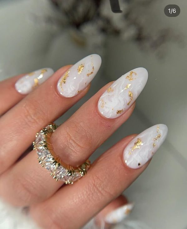 foil with marbleart
